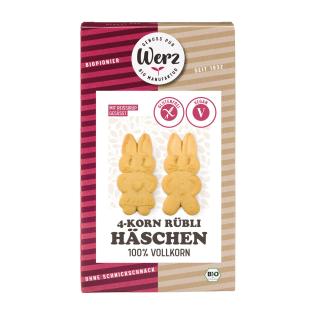 Rübli Häschen, glutenfrei, 4-Korn