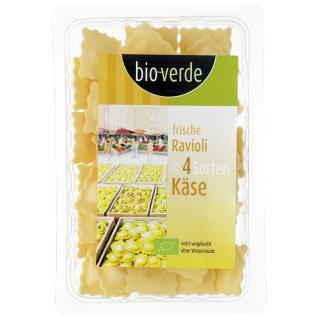 Ravioli mit 4 Käse-Sorten, bioverde