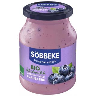 Joghurt Blaubeere,Söbbeke  500 gr Glas