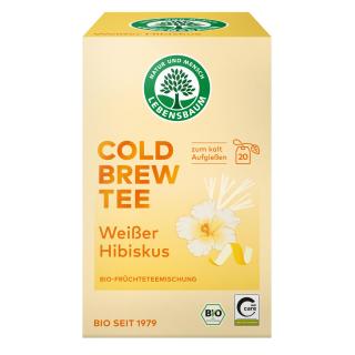 Cold Brew Weißer Hibiskus, 20 Beutel