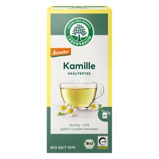 Kamille im Teebeutel, Lebensbaum