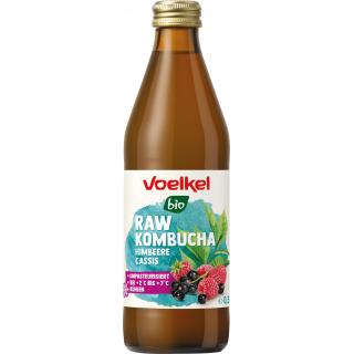 Kombucha Himbeere, Voelkel 0,33 L Flasche