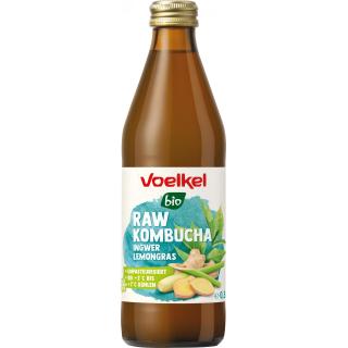 Kombucha Ingwer, Voelkel 0,33 L Flasche