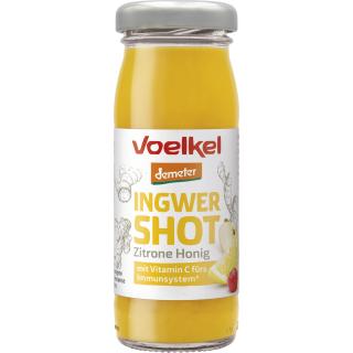 Shot Ingwer & Zitrone Honig, 95 ml Voelkel