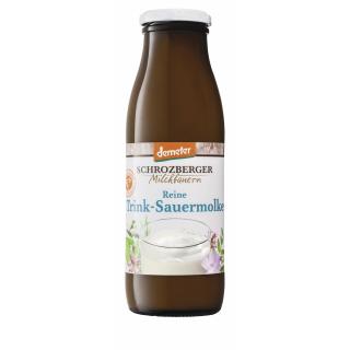 Trinkmolke natur, 0,2 %,   VP 6 x 0,5 l Flasche - Gebinde