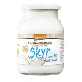 Skyr natur, Schrozberger 500 gr Glas
