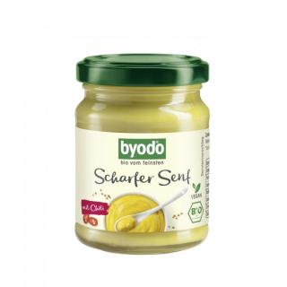 Scharfer Senf, 125 ml Glas