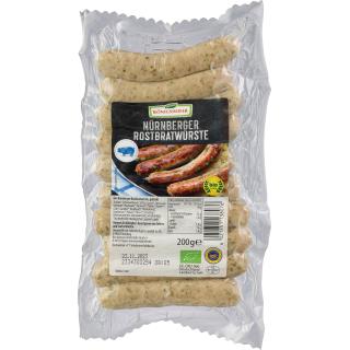 Nürnberger Rostbratwürste, 200 g