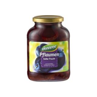 Pflaumen, halbe Frucht , 540 gr Glas (305gr)