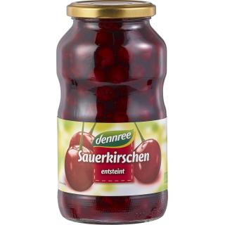 Sauerkirschen, entsteint, 700 gr Glas