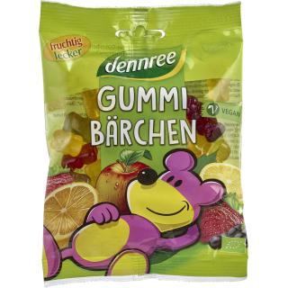Gummibärchen vegan, 100 g dennree