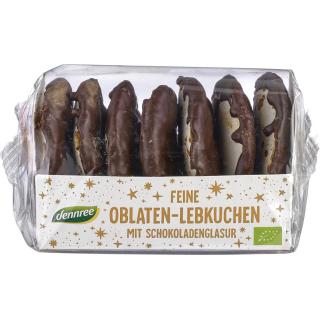 Feine Oblaten Lebkuchen schokoliert, 200 g
