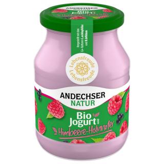 Joghurt Himbeer-Holunder, 500 g Glas