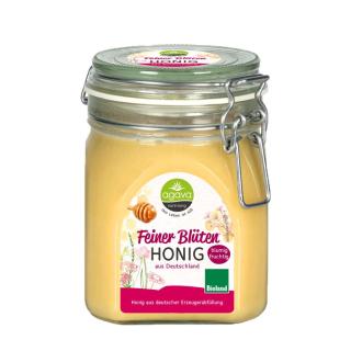 Feiner Blütenhonig 1 kg Glas aus Deutschland