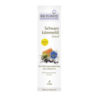 Schwarzkümmelöl Immun, 100 ml BIO PLANÈTE