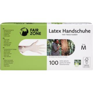 Einmalhandschuhe, Größe M, 100 St (Latex)