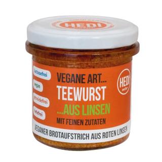 Teewurst aus Linsen, Hedi 140 gr