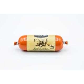 Paté wie feine Leberwurst mit Pfeffer, Vegan Deli