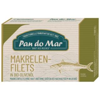 Makrelenfilets in Öl-Marinade, Pan do Mar