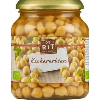 Kichererbsen im Glas