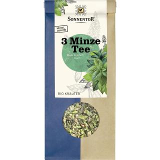 3-Minze Tee lose, 50 g Sonnentor