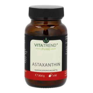 Astaxanthin, 60 Kapseln, von VITA TREND PURE