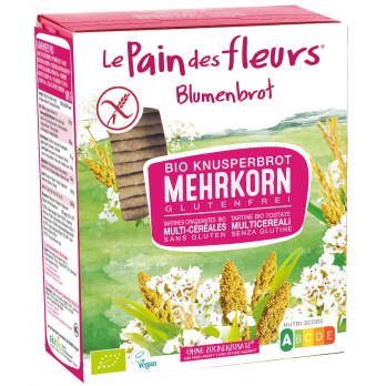 Blumenbrot Mehrkorn, 2 x 75 gr Packung