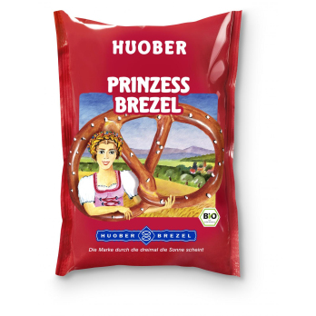 Prinzess-Brezeln mit Salz, 125 g