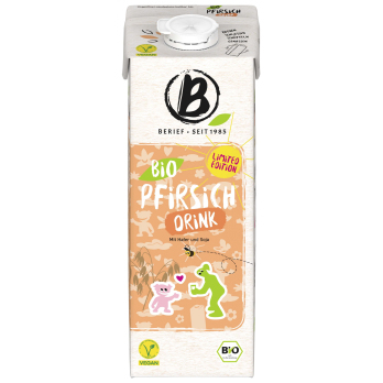 Hafer und Soja Pfirsich-Drink, 1 l