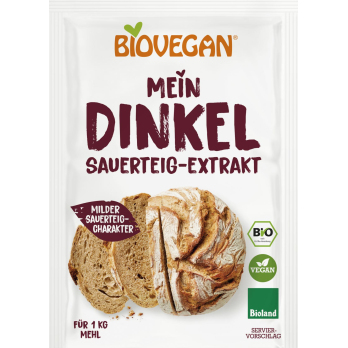 Sauerteigextrakt aus Dinkel, Biovegan, 30 gr Packung