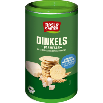 Dinkels Parmesan-Knusperscheiben