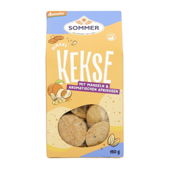 Dinkel Mandel-Aprikose Kekse, 150 g