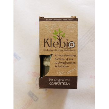 Klebio Klebeband ohne Kunststoff