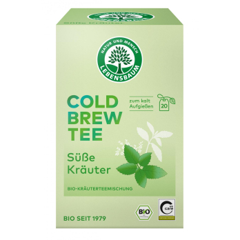 Cold Brew Süße Kräuter, 20 Beutel