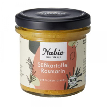 Süßkartoffel Rosmarin, Nabio  135 gr Glas