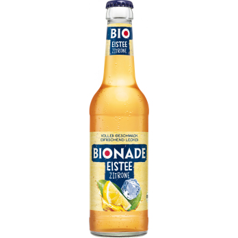 Bionade Eistee Zitrone, (12 x 0,33 l)