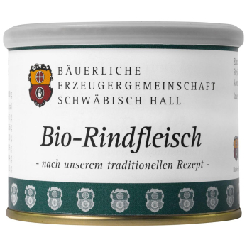 Rindfleisch i. d. Dose, Bäuerliche EZG