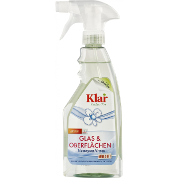 Glasreiniger mit Sprayer von Klar