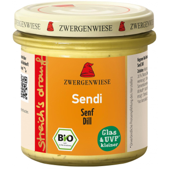 Zwergenwiese streichs drauf Sendi, 135 g Glas