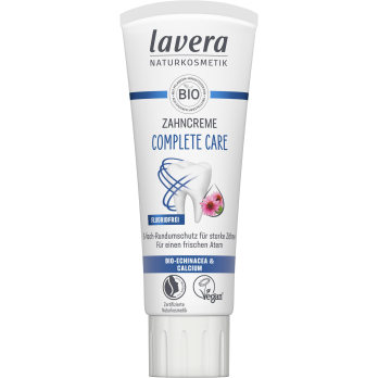 Zahncreme Complete Care Fluoridfrei, 75 ml, Lavera