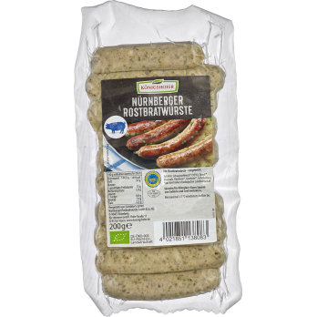 Nürnberger Rostbratwürste, 200 g