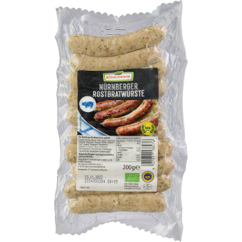 Nürnberger Rostbratwürste, 200 g