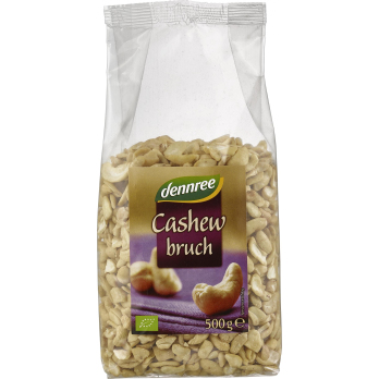 Cashewbruch, 500 g, dennree