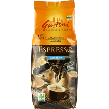 Espresso gemahlen, 250g, Gustoni