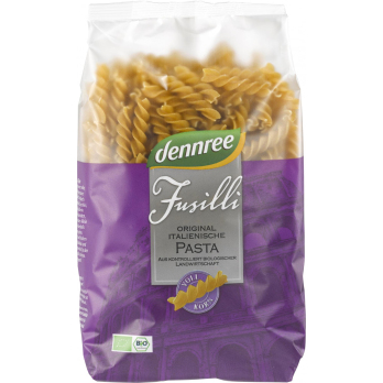Fusilli Vollkorn, 500g, dennree