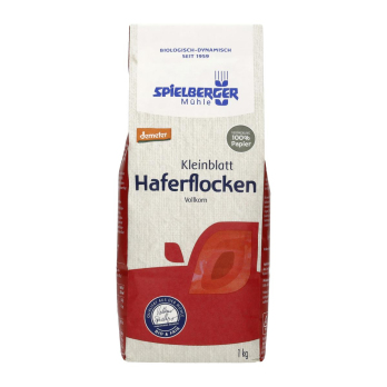 Haferflocken, Kleinblatt, 1kg, Spielberger