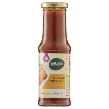 African Spirit Sauce, Naturata 0,21 L Flasche