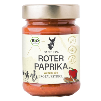 Roter Paprika Brotaufstrich