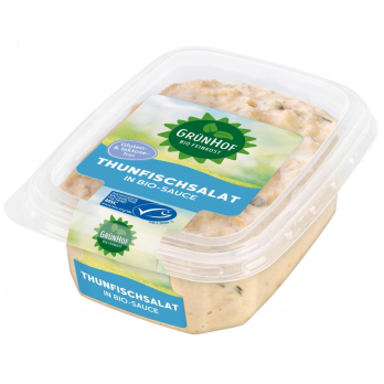 Thunfischsalat in Bio-Sauce, 125 g, Grünhof