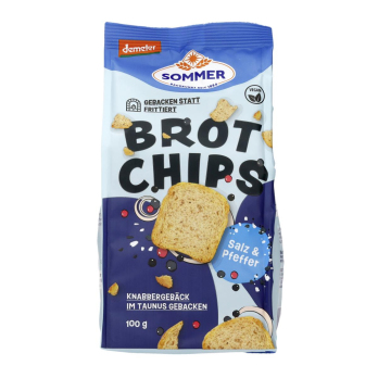 Brot Chips - Salz & Pfeffer Demeter, Sommer